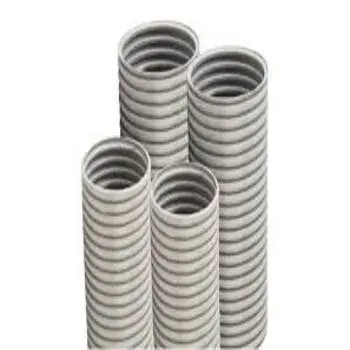 Silver Corrugated Pipe